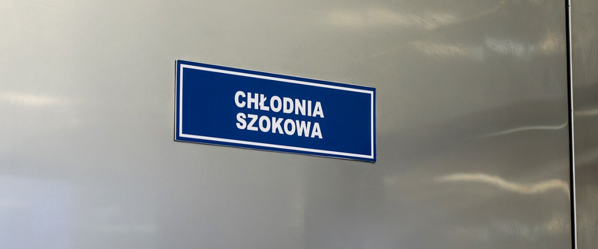 chłodnia szokowa - bezpieczeństwo żywności 